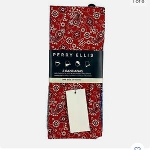 Perry Ellis bandana three pack